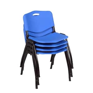 Heights Blue Stack Chair (4-Pack)