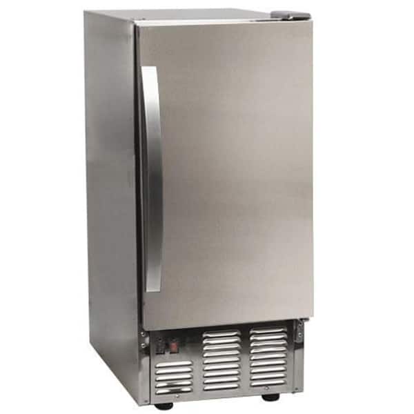 EdgeStar 15 in. 50 lb. Built-In Outdoor Ice Maker in Stainless Steel  OIM450SS - The Home Depot