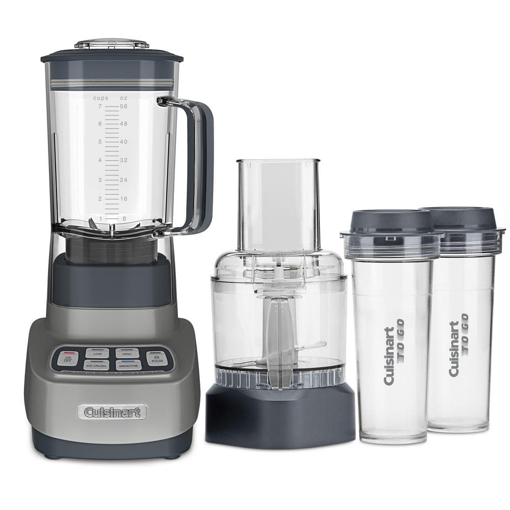 Cuisinart Velocity Ultra Trio 3-Cup 3-Speed Gunmetal Gray Food