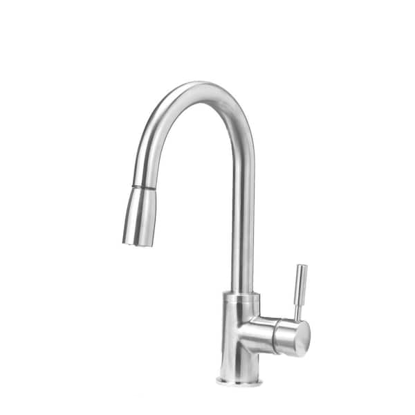 Blanco SONOMA Single-Handle Pull-Down Sprayer Kitchen Faucet in Stainless