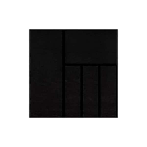 Daytona 7.25 in. W x 0.625 in. D x 7.25 in. H in Ironwood Matte Cabinet Door Sample