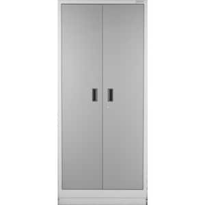 Premier 36 in. W x 84 in. H x 24 in. D 18 Gauge 4-Shelf Welded Steel Freestanding Cabinet in Gray Slate