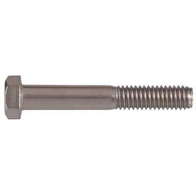 Pack of 12 1/4"-20 X 6" Stainless Steel Hex Head Bolts