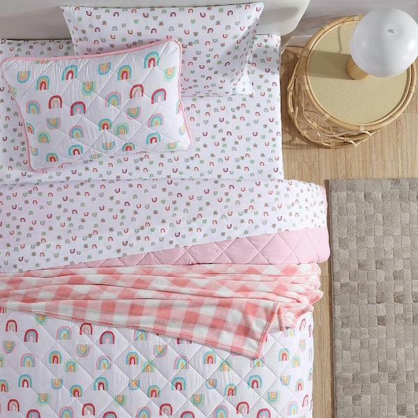 Childrens quilt and pillow cheap set