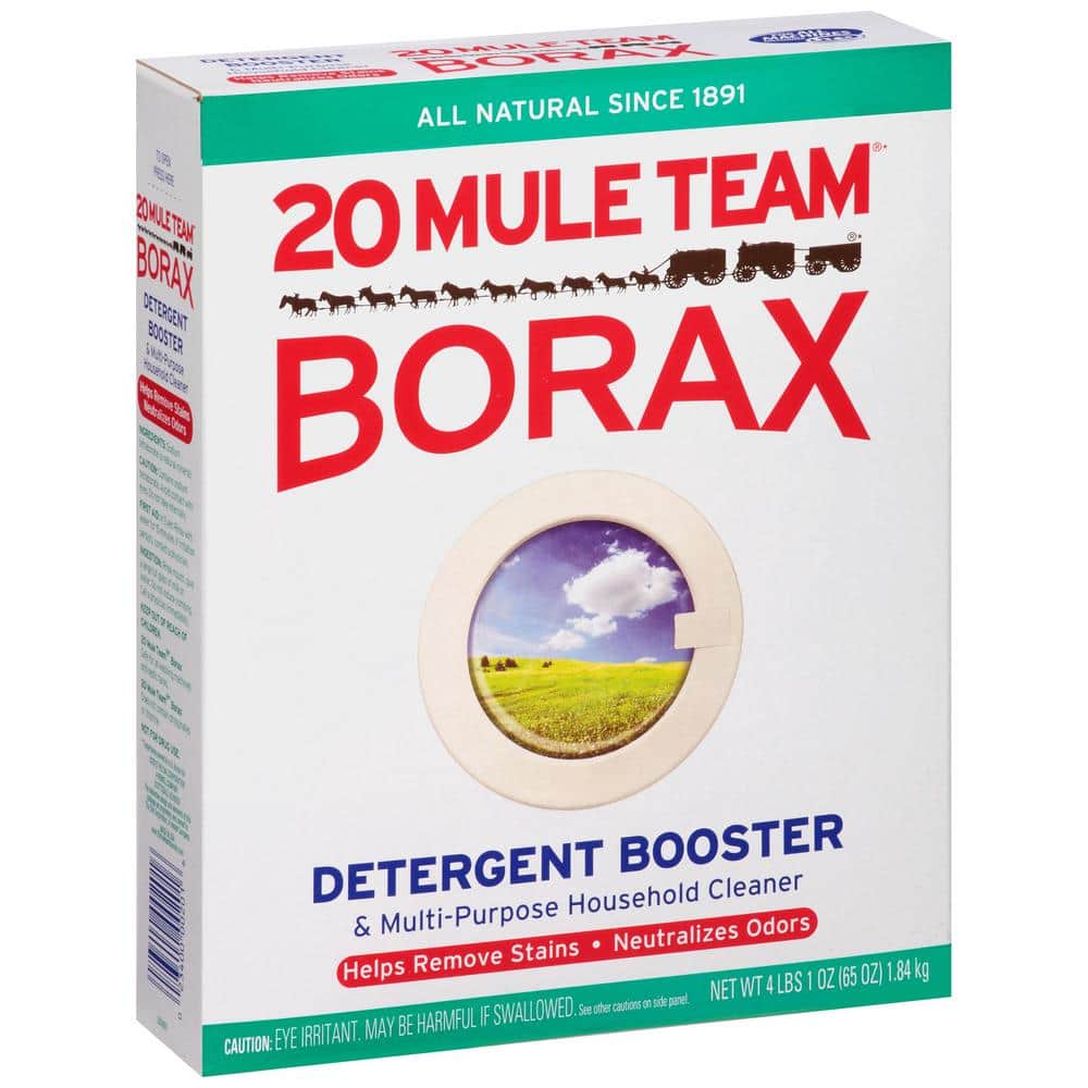 Harris 2.5 lbs. Borax Laundry Booster and Multi-Purpose Cleaner with  Eucalyptus Essential Oil EMBORAX-25 - The Home Depot