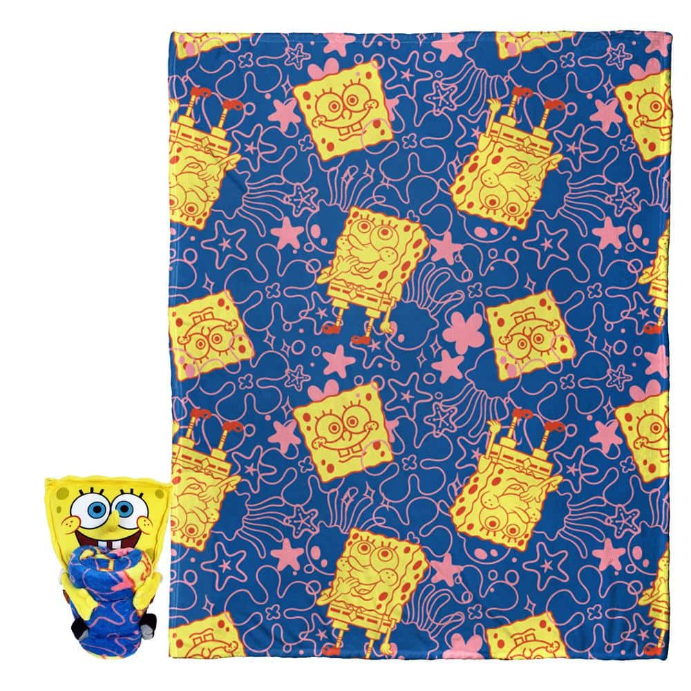 SpongeBob SquarePants Yellow Big Face Throw Pillow - 16 x 16