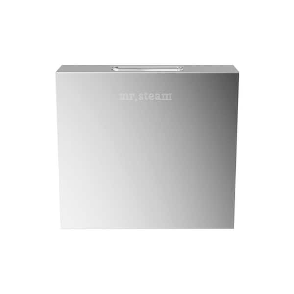 SQUARE STEAMHEAD POLISHED CHROME