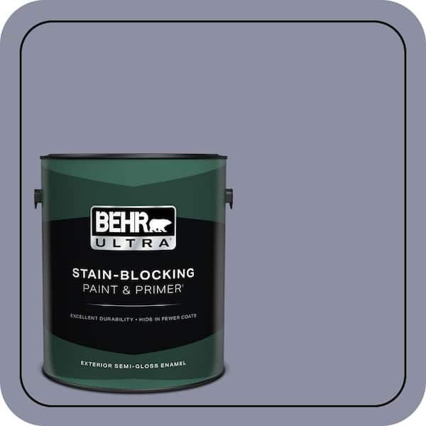 BEHR ULTRA 1 gal. #S550-4 Camelot Semi-Gloss Enamel Exterior Paint & Primer