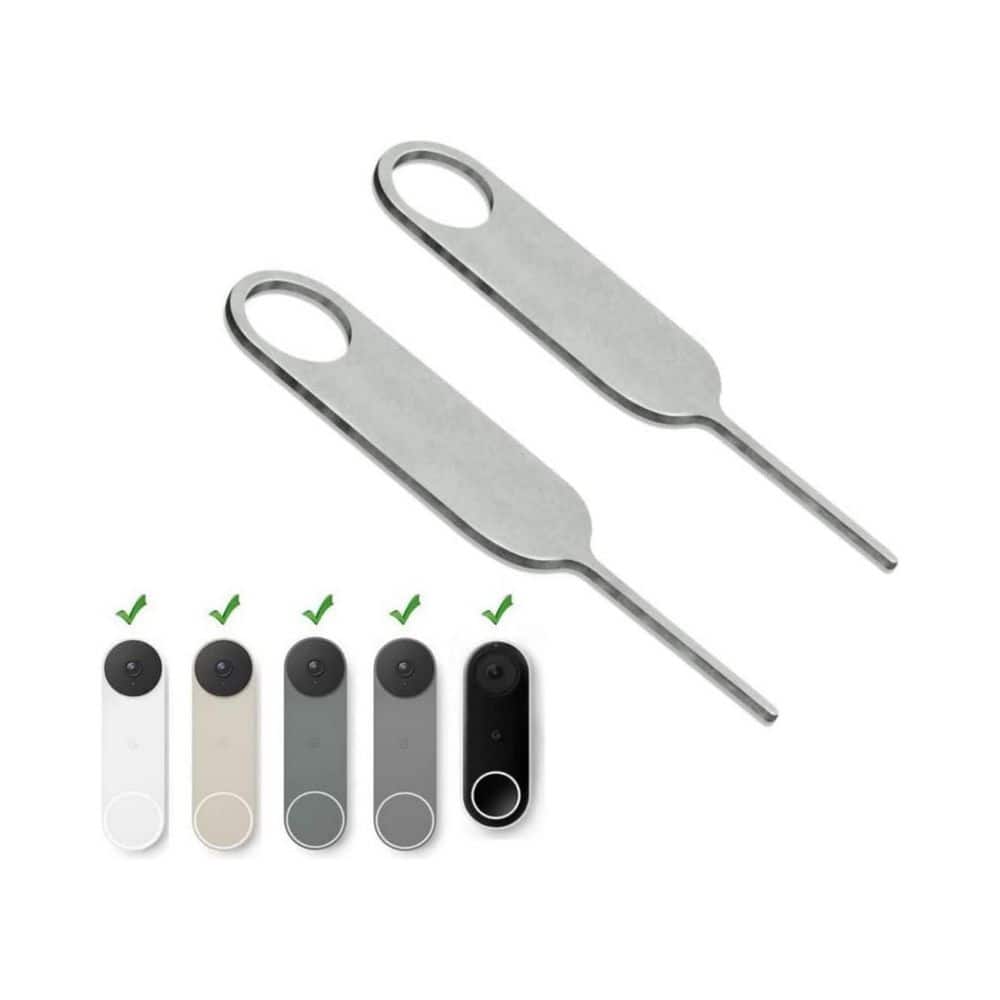 Video Doorbell Security Pin Key, Release Removal Tool, 2-Pack