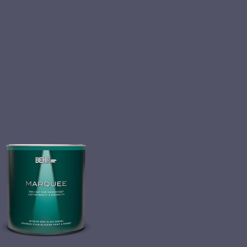 1 qt. #S560-7 Lap of Luxury One-Coat Hide Semi-Gloss Enamel Interior Paint & Primer