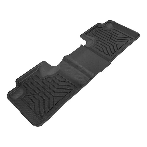 Aries StyleGuard XD Black Custom Heavy Duty Floor Liners, Select Dodge Durango, Jeep Grand Cherokee, 2nd Row Only