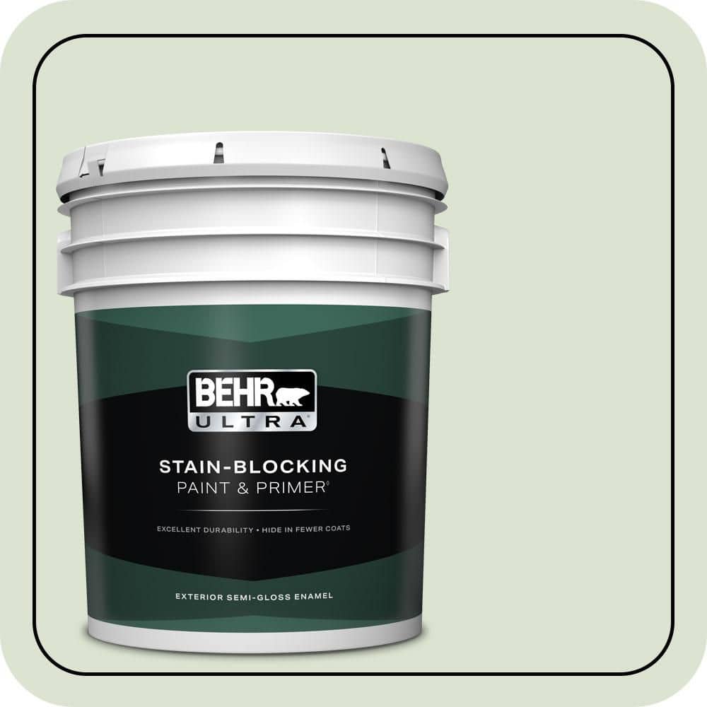 5 gal. #430E-2 Mystical Sea Semi-Gloss Enamel Exterior Paint & Primer price history on PriceWatchPro