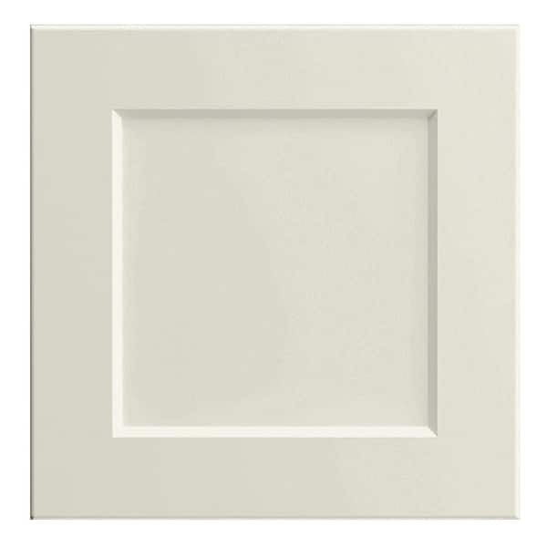 Hampton Bay Designer Series Melvern 12 in. W x 0.75 in. D x 12 in. H in Cloud Cabinet Door Sample