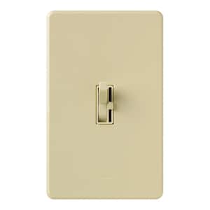 Toggler Dimmer Switch for Magnetic Low-Voltage, 600-Watt/3-Way, Ivory (AYLV-603P-IV)
