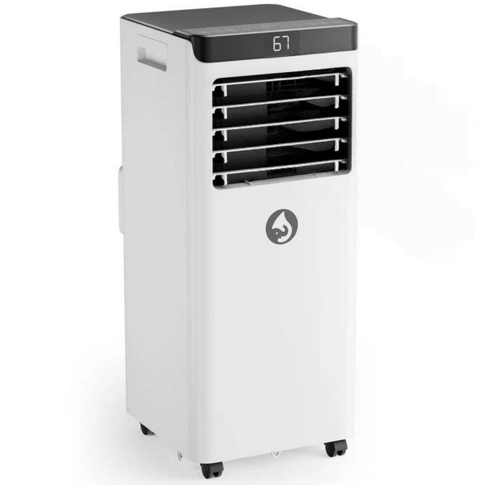 10,000 BTU 3-in-1 Portable Air Conditioner Cools 500 sq. ft. w/ Cool, Fans and Dehumidifier, Child Lock, Timing in White price history on PriceWatchPro