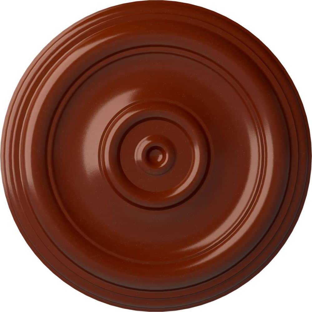 12 in. x 1 in. Traditional Urethane Ceiling Medallion (Fits Canopies upto 2-3/4 in.), Firebrick price history on PriceWatchPro