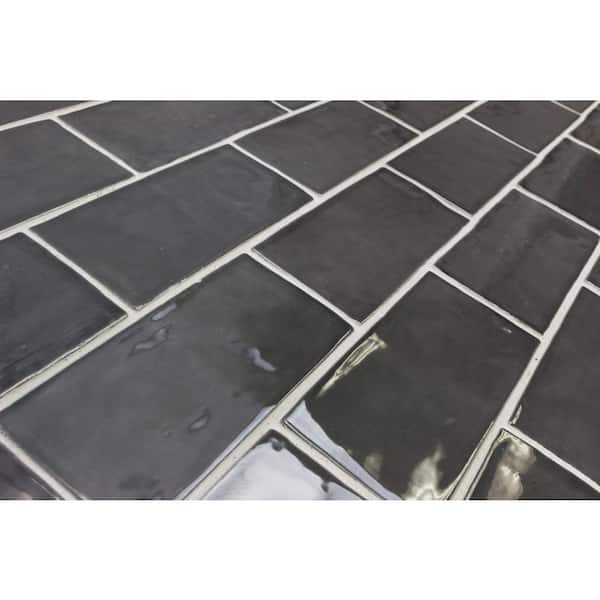 Ivy Hill Tile Catalina Driftwood 3 in. x 6 in. x 8 mm Polished Ceramic Subway Wall Tile (44-pieces/ 5.38 sq. ft. /case) Ivy Hill Tile Catalina Driftwood 3 in. x 6 in. x 8 mm Polished Ceramic Subway Wall Tile (44-pieces/ 5.38 sq. ft. /case)