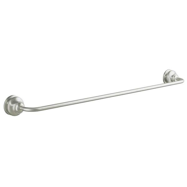 KOHLER Fairfax 30 in. Towel Bar in Brushed Chrome-DISCONTINUED