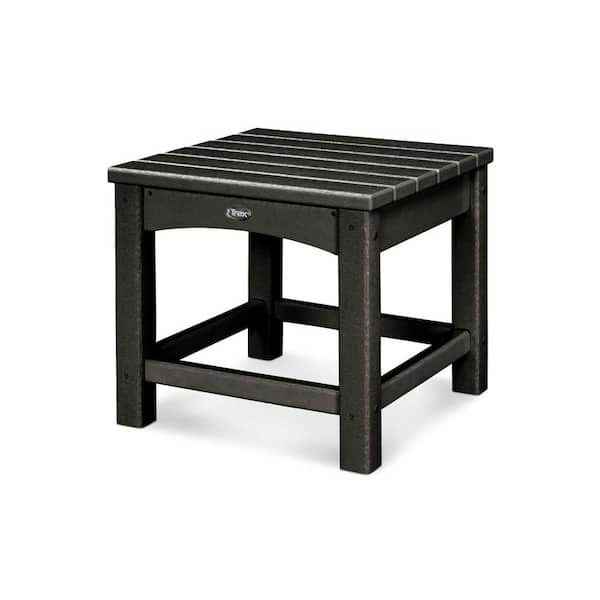 Trex Outdoor Furniture Rockport Charcoal Black Patio Side Table