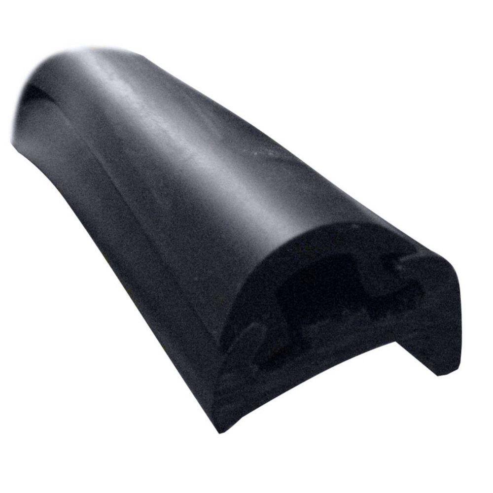 Details about   TACO 70'L x 1"H x 1/2"T Frosty White Vinyl Rub Rail Flexible Insert 