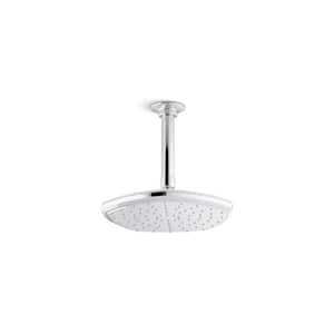 Occasion 1-Spray Patterns with 2.5 GPM 8 in. Wall Mount Fixed Shower Head in Polished Chrome