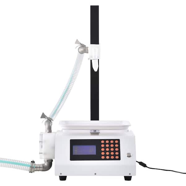 Liquid Filling Machine, 50-5000g Capacity, Automatic Bottle Filler with Gear Pump, Digital Control for Honey, Oil, Wine