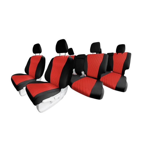 FH Group Neoprene CustomFit Seat Covers for 2016 2022 Honda Pilot 26