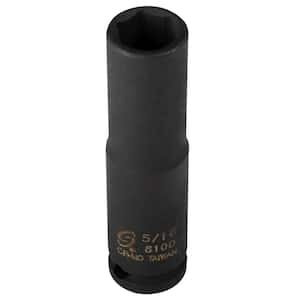 5/16 in. 1/4 in. Drive 6-Point Deep Impact Socket