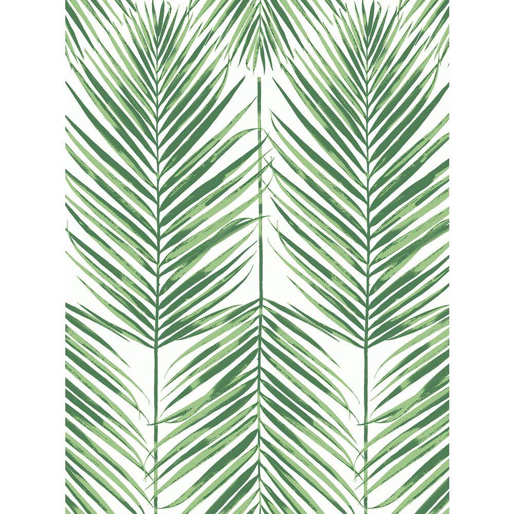 Greenery Vinyl Self-Adhesive Peel and Stick Wallpaper Roll