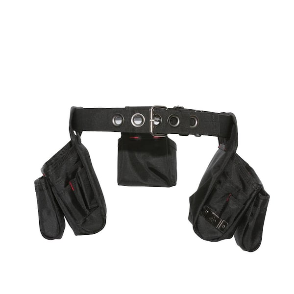 Husky 12-Pocket Black Handyman Tool Belt