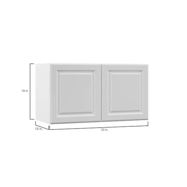Fashion White - Double Door Wall Cabinet | 42W x 42H x 12D