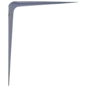 12 in. x 14 in. Gray Shelf Bracket (20-Pack)