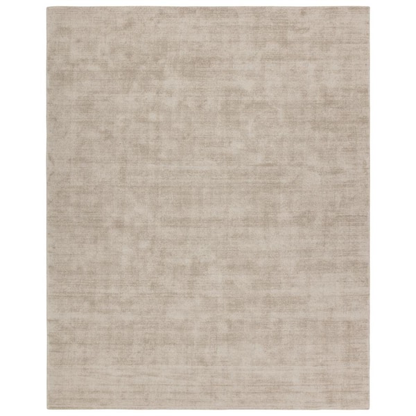 Jaipur Living Arcus Taupe/Cream 3 ft. x 8 ft. Solid Handmade Indoor/Outdoor Runner Area Rug