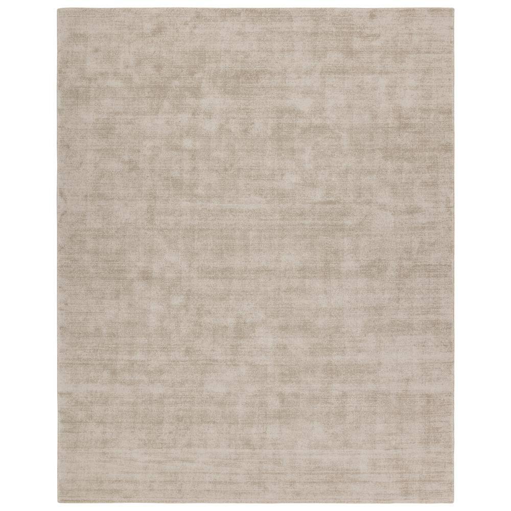 Jaipur Living Arcus Taupe/Cream 4 ft. x 6 ft. Solid Handmade Indoor