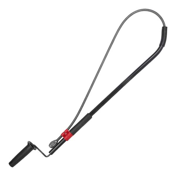 3 ft. Toilet Drain Snake Auger for Clog Removal