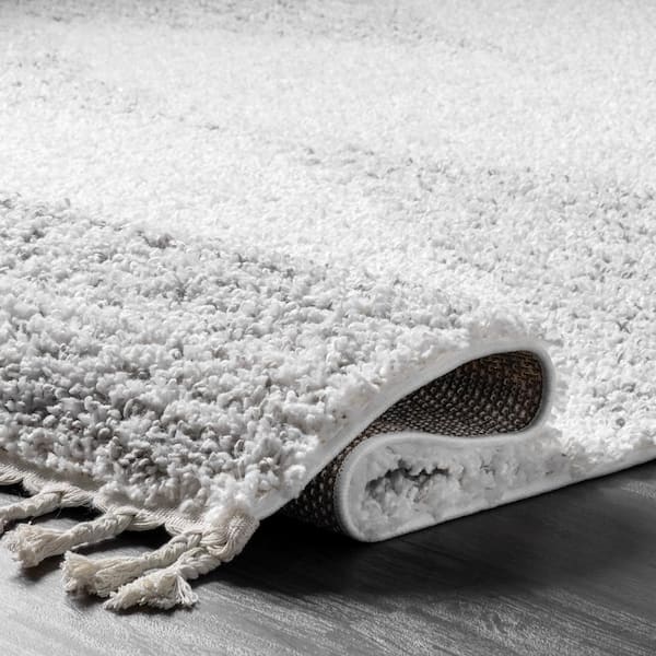 nuLOOM Non-Slip White Rug Pad, 2x8 ft