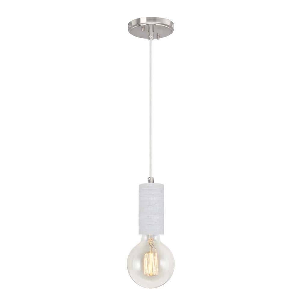 1-Light White Marble Mini Pendant price history on PriceWatchPro