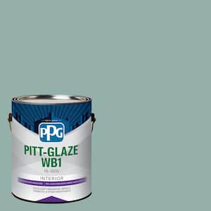 1 gal. PPG1143-4 Parakeet Pete Semi-Gloss Interior Paint Waterborne 1-Part Epoxy