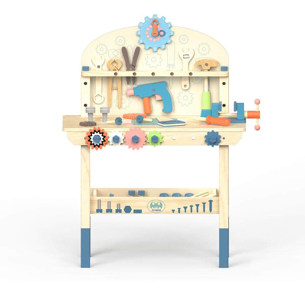 Classic Workbench for Kids, Great Gift for Christmas, Birthday and Party, T