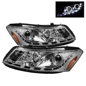 Spyder Auto Honda Accord 08-12 4Dr Projector Headlights- LED Halo