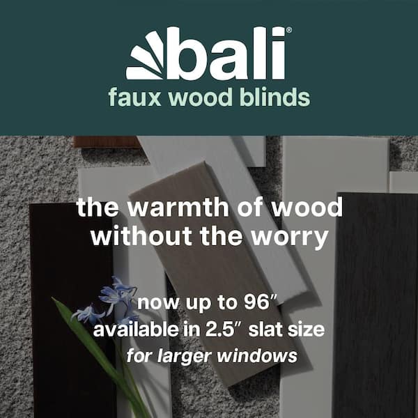 2 1/2 in. Faux Wood Blinds
