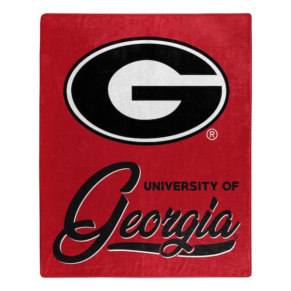 THE NORTHWEST GROUP NCAA Multi-Color Georgia Signature Raschel Throw