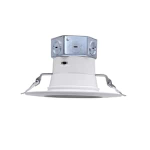 6 in. Canless 120-277v T24 Integrated LED Recessed Trim Light 800 Lumens 0 to 10 Volt Dimmable 3000K 3500K 4000K 5000K