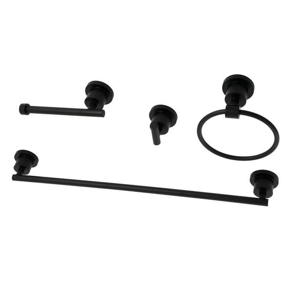 thumbnail image 2 of Kingston Brass BAHK192478MB American Classic Bathroom Hardware Set 2 of 11