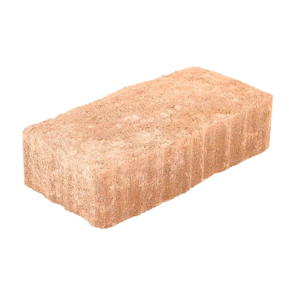 Pavestone Clayton 7 in. L x 3.5 in. W x 1.77 in. H Terra Cotta Concrete Paver