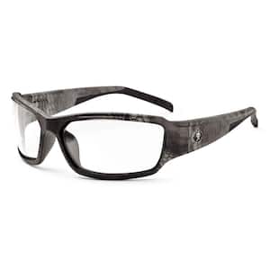 Skullerz Thor Kryptek Typhon Anti-Fog Safety Glasses, Clear Lens - ANSI Certified