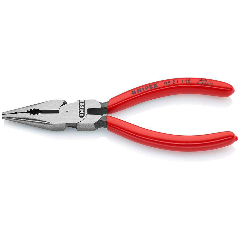Knipex Needle-nose Combination Pliers - Plastic Grip
