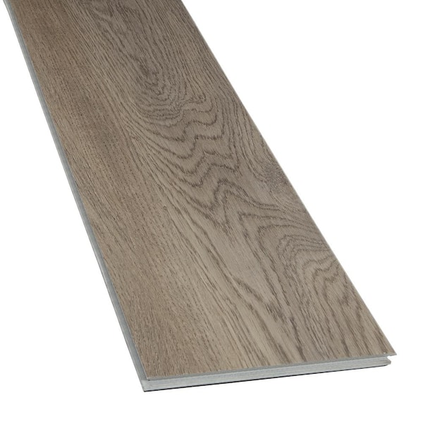 ISOCORE Multi-Width x 47.6-inch Night Grey Vinyl Wall Plank (39.67