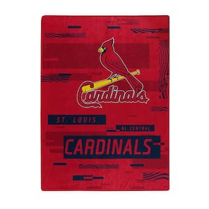 MLB Digitize St Louis Cardinals Raschel Throw Blanket