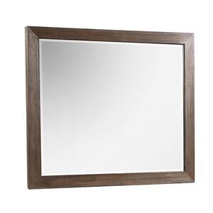Arcadia 37.70 in. x 44 in. Rectangle Old forest Glen Mirror
